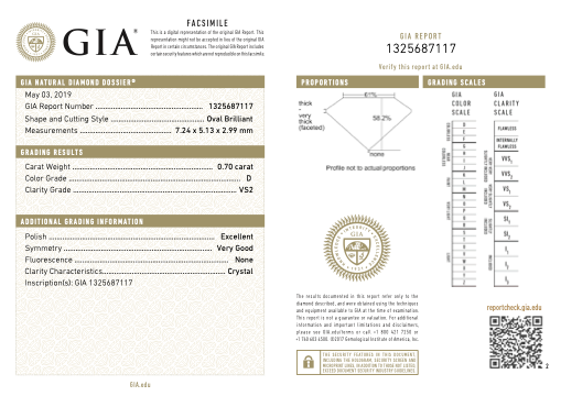 1.30Ct Oval Cut Diamond in the Kensington Halo Design