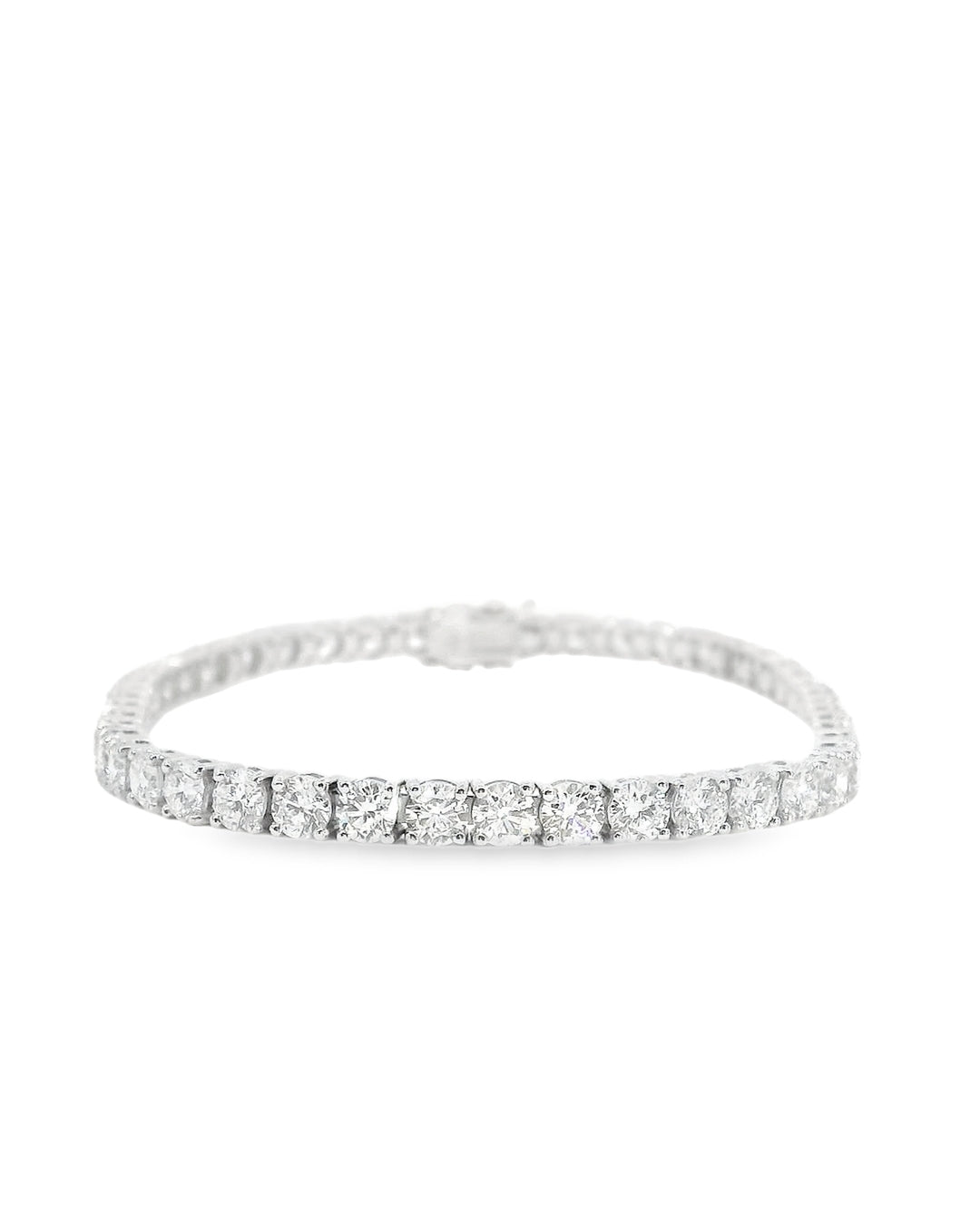 8.13ct Round Brilliant Cut Classic Tennis Bracelet