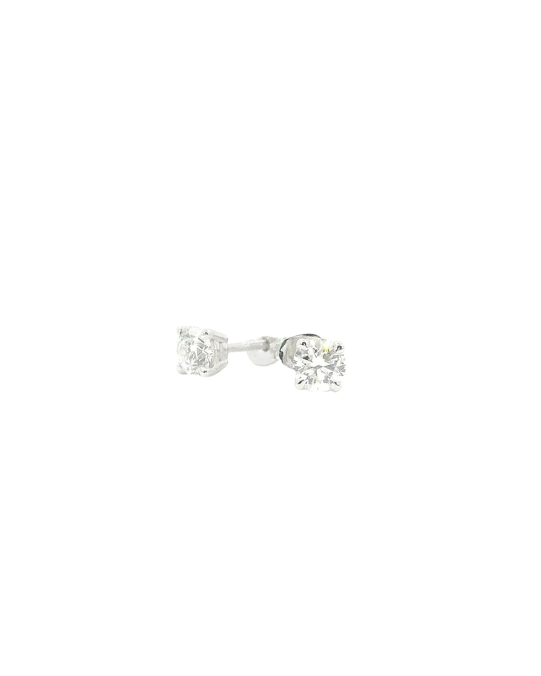 TW0.80ct Round Brilliant Cut Diamond Studs