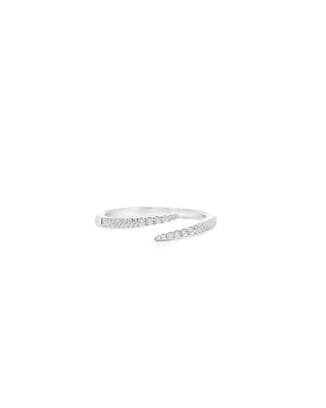 0.15ct Round Brilliant Cut Diamond Wrap Eternity Band