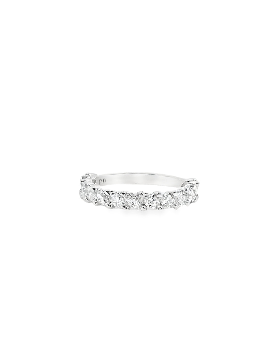 1.05ct Marquise Cut Diamond Slanted Set