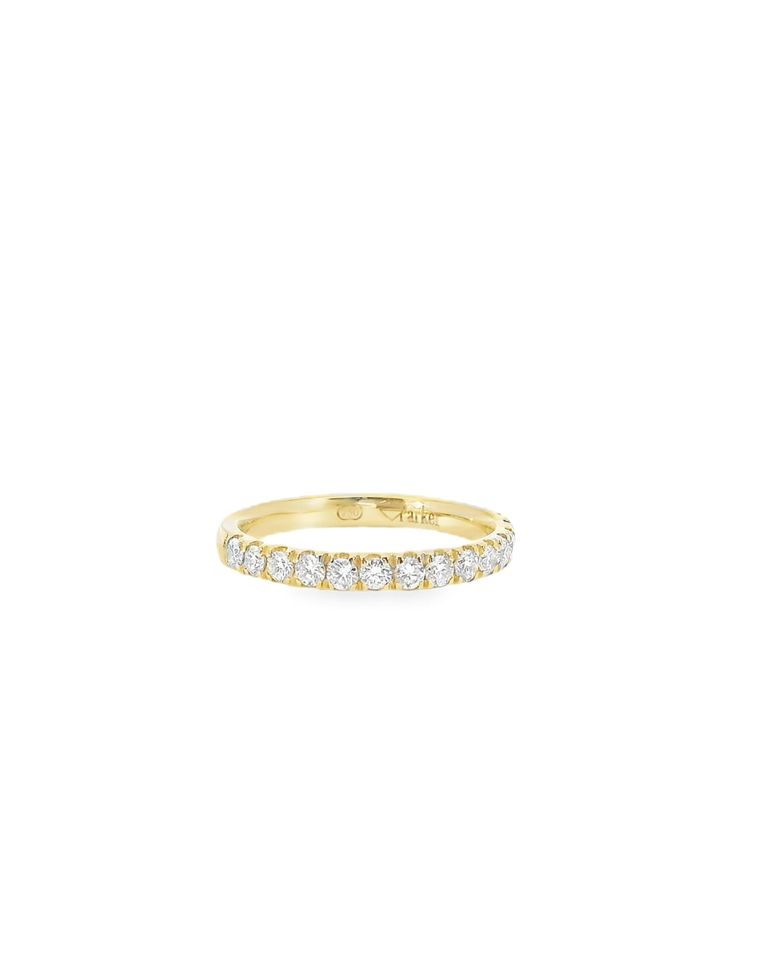 0.60ct Microclaw Set Diamond Wedding Band