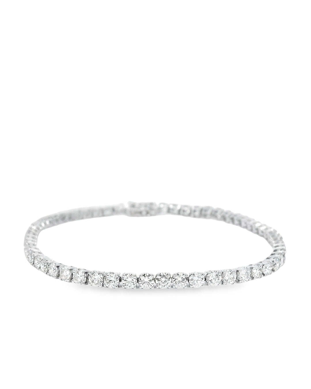 5.15ct Round Brilliant Cut Classic Set Tennis Bracelet