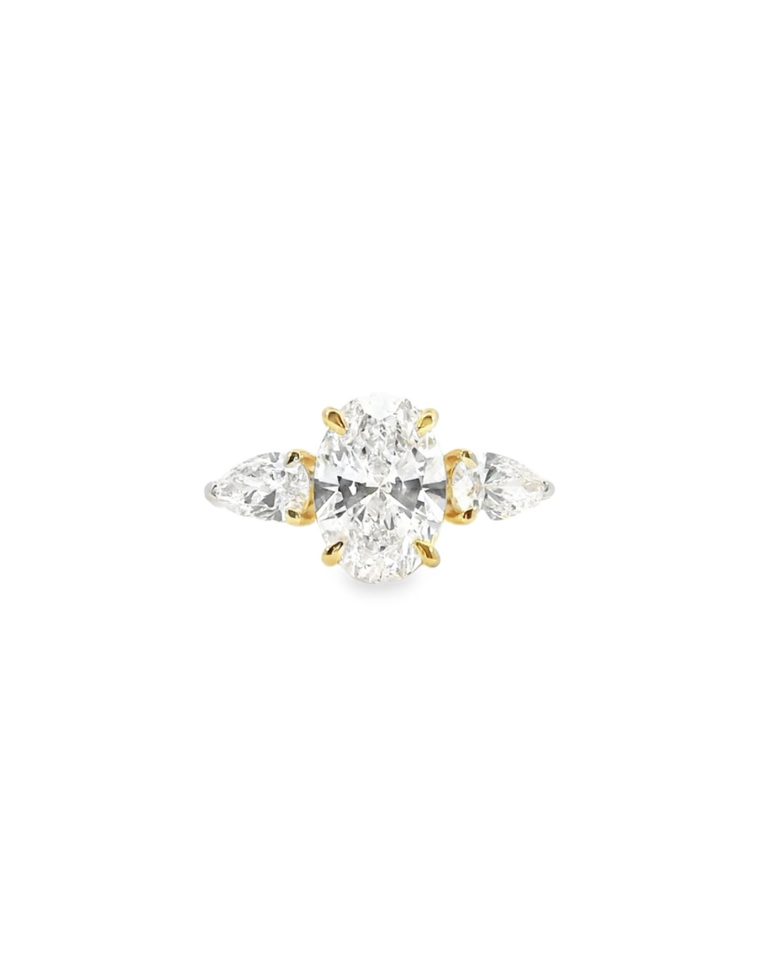 2.29ct Oval with Pear Sides in the Camilla Design