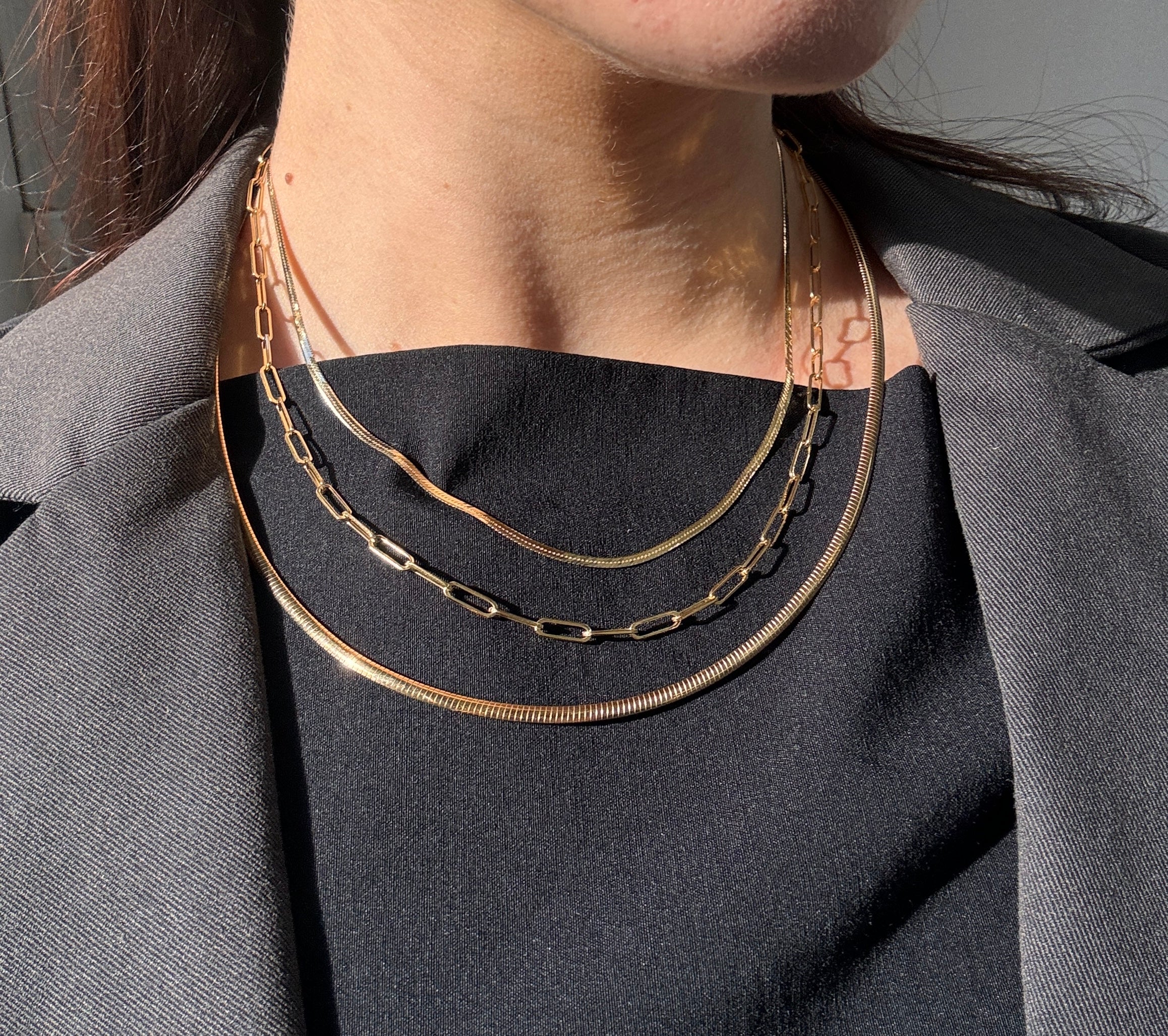 Herringbone Chain Necklace