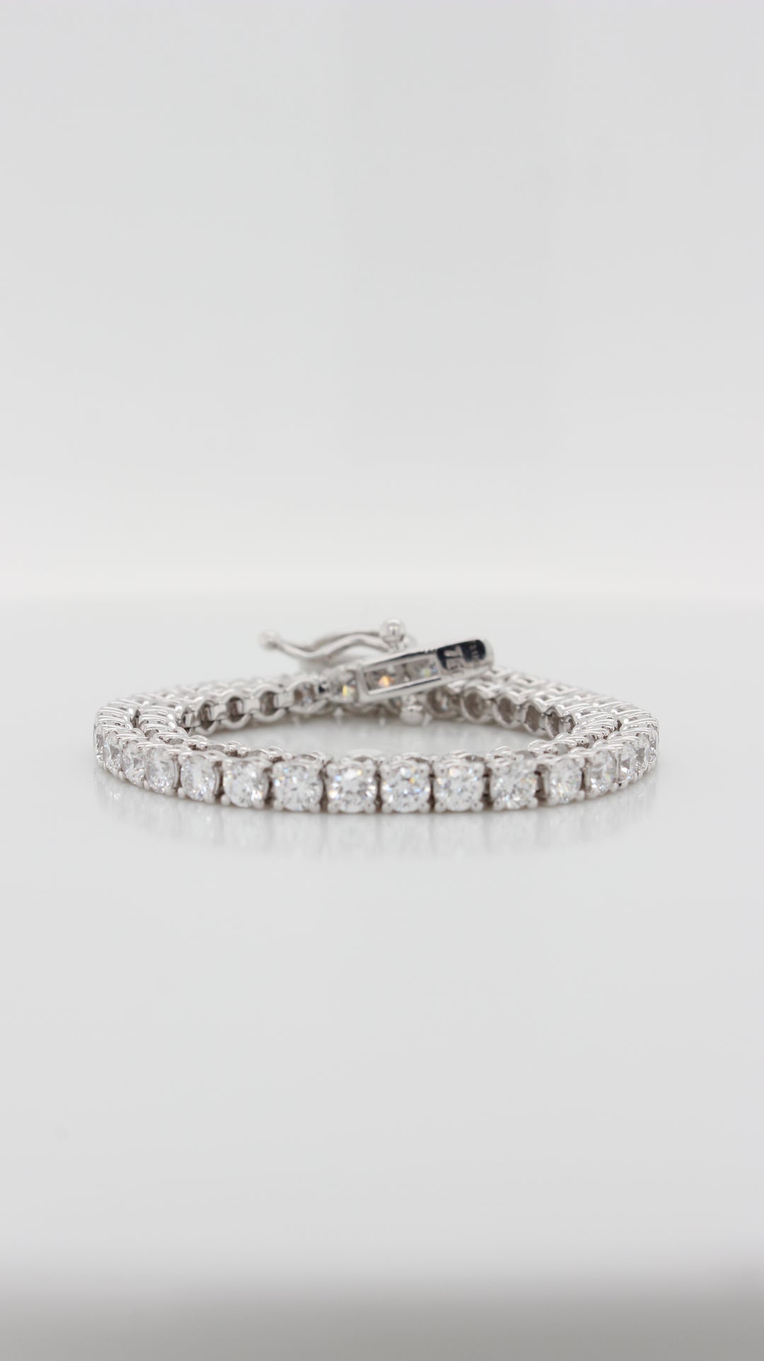 3.17ct Round Brilliant Cut Classic Tennis Bracelet