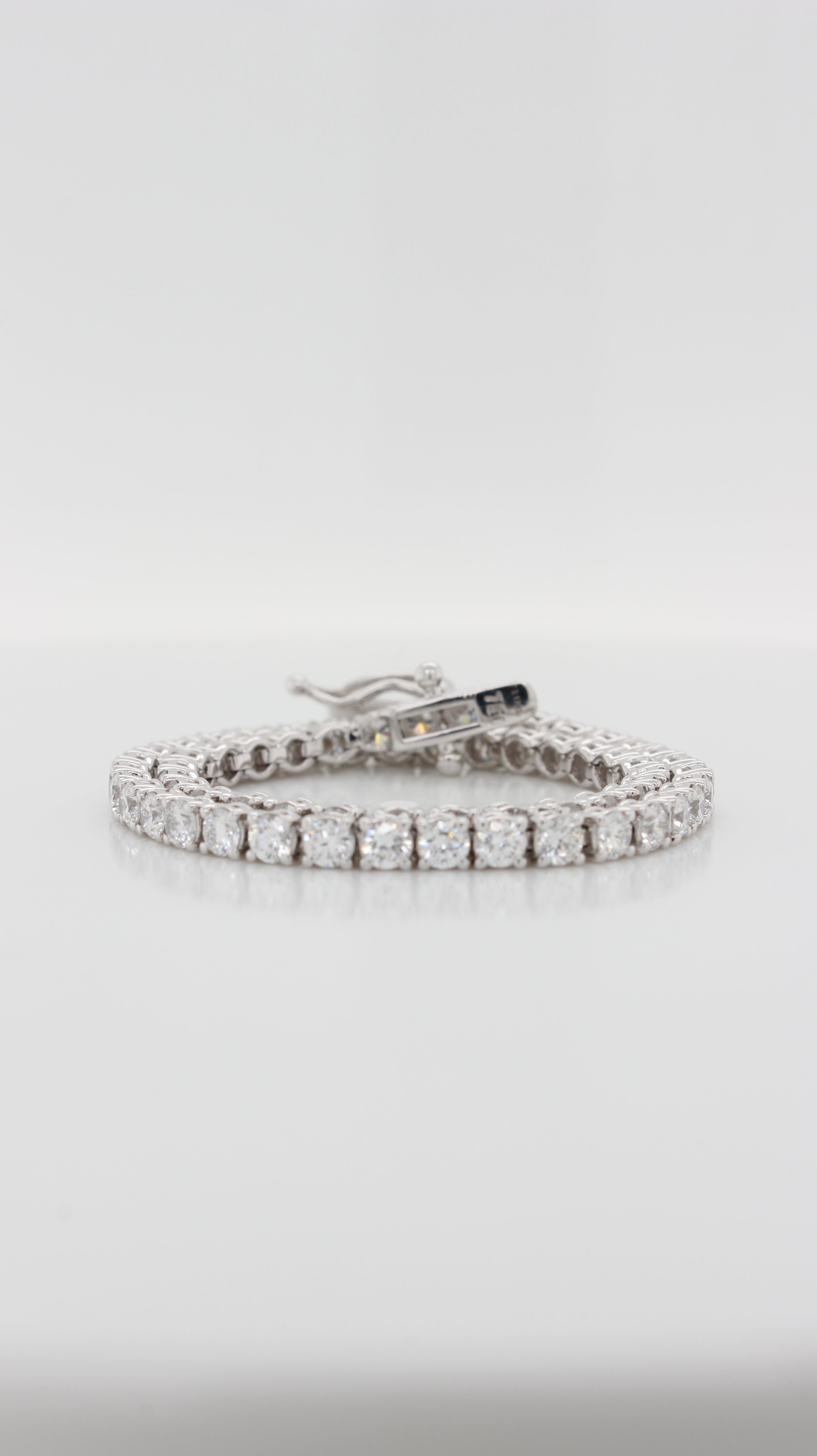 4.90ct Round Brilliant Cut Classic Tennis Bracelet