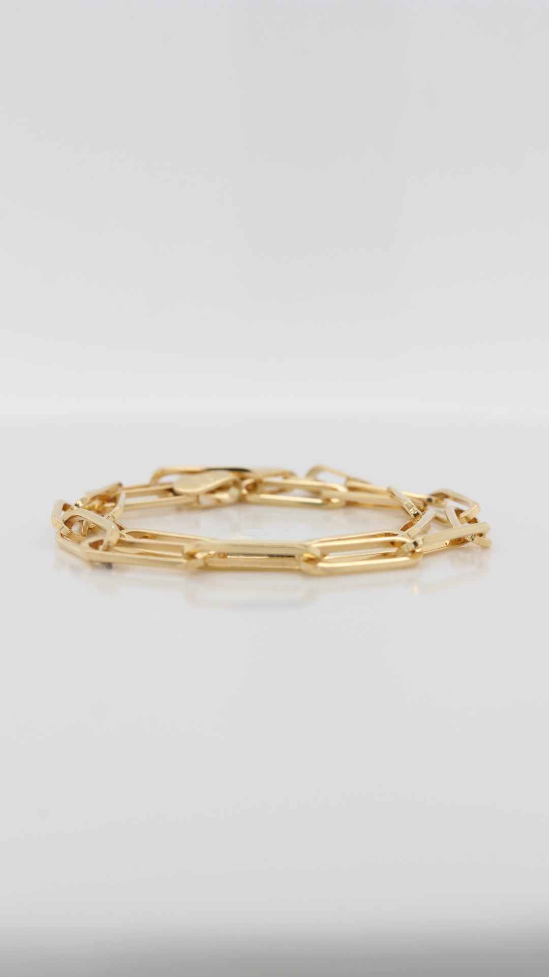 Classic Paperclip Chain Bracelet