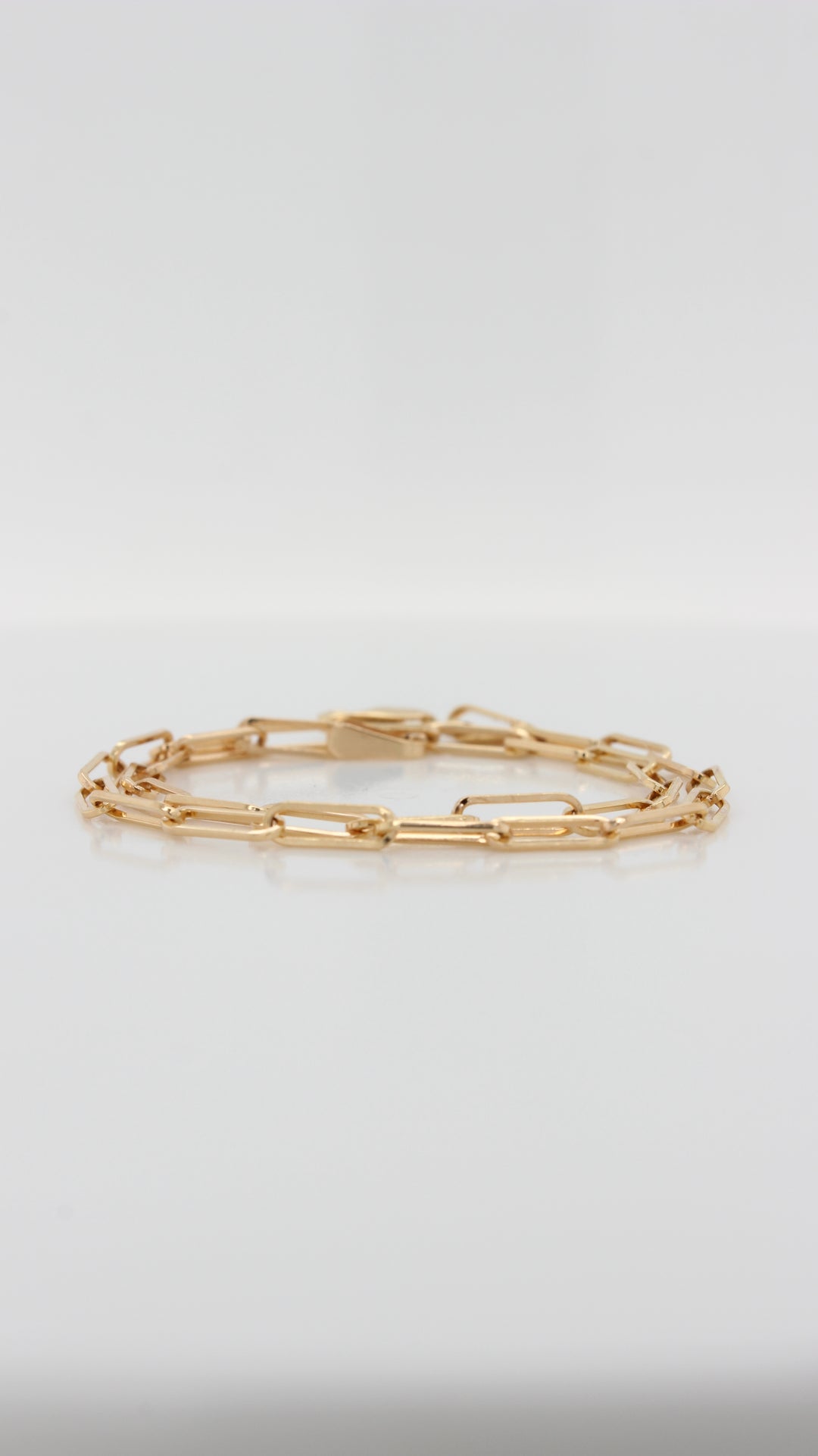 Classic Paperclip Chain Bracelet