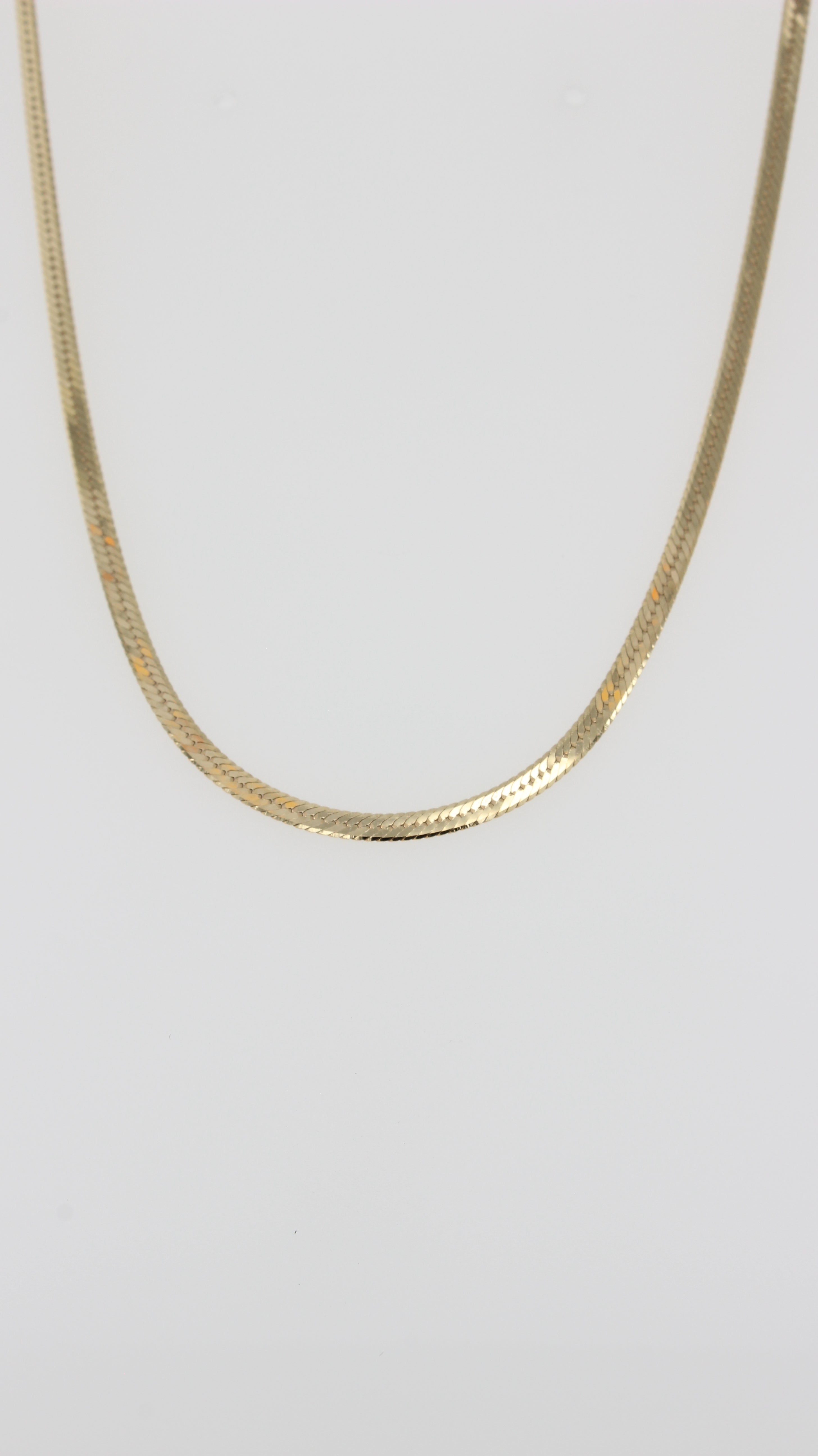 Herringbone Chain Necklace