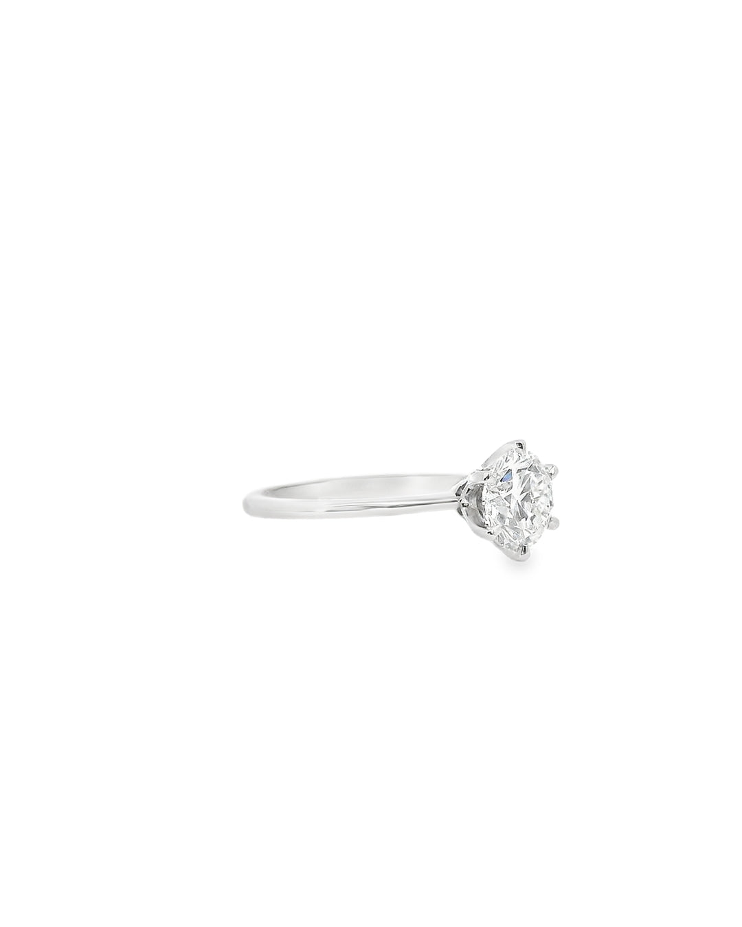 1.41ct Round Brilliant Diamond in the Parker Classic Solitaire