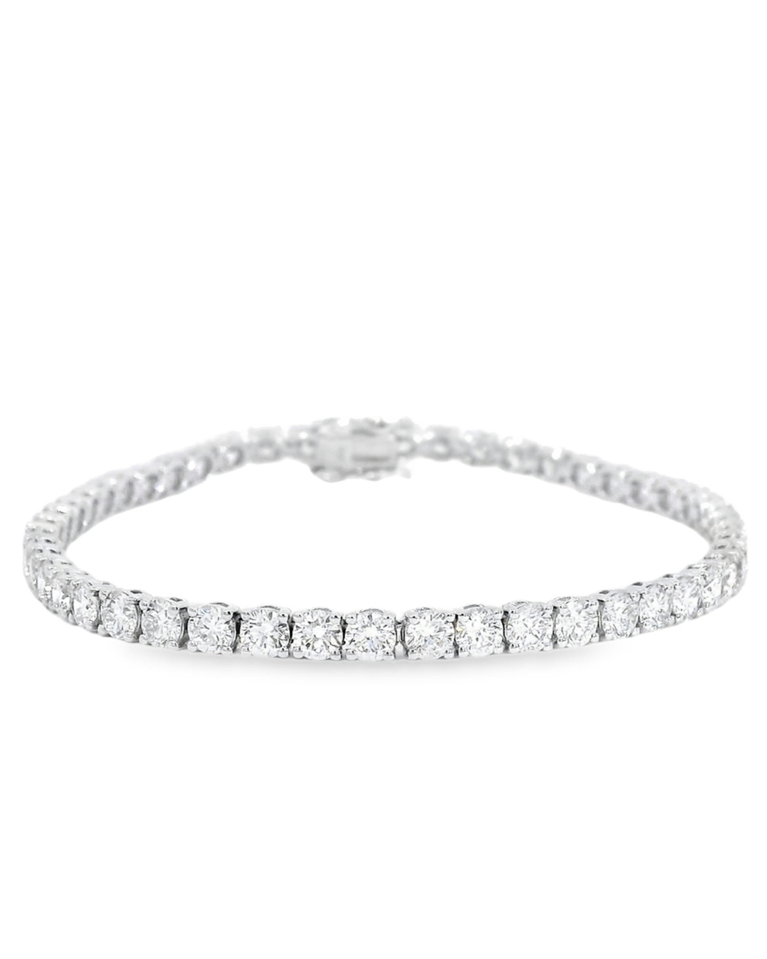 5.91ct Round Brilliant Cut Classic Tennis Bracelet